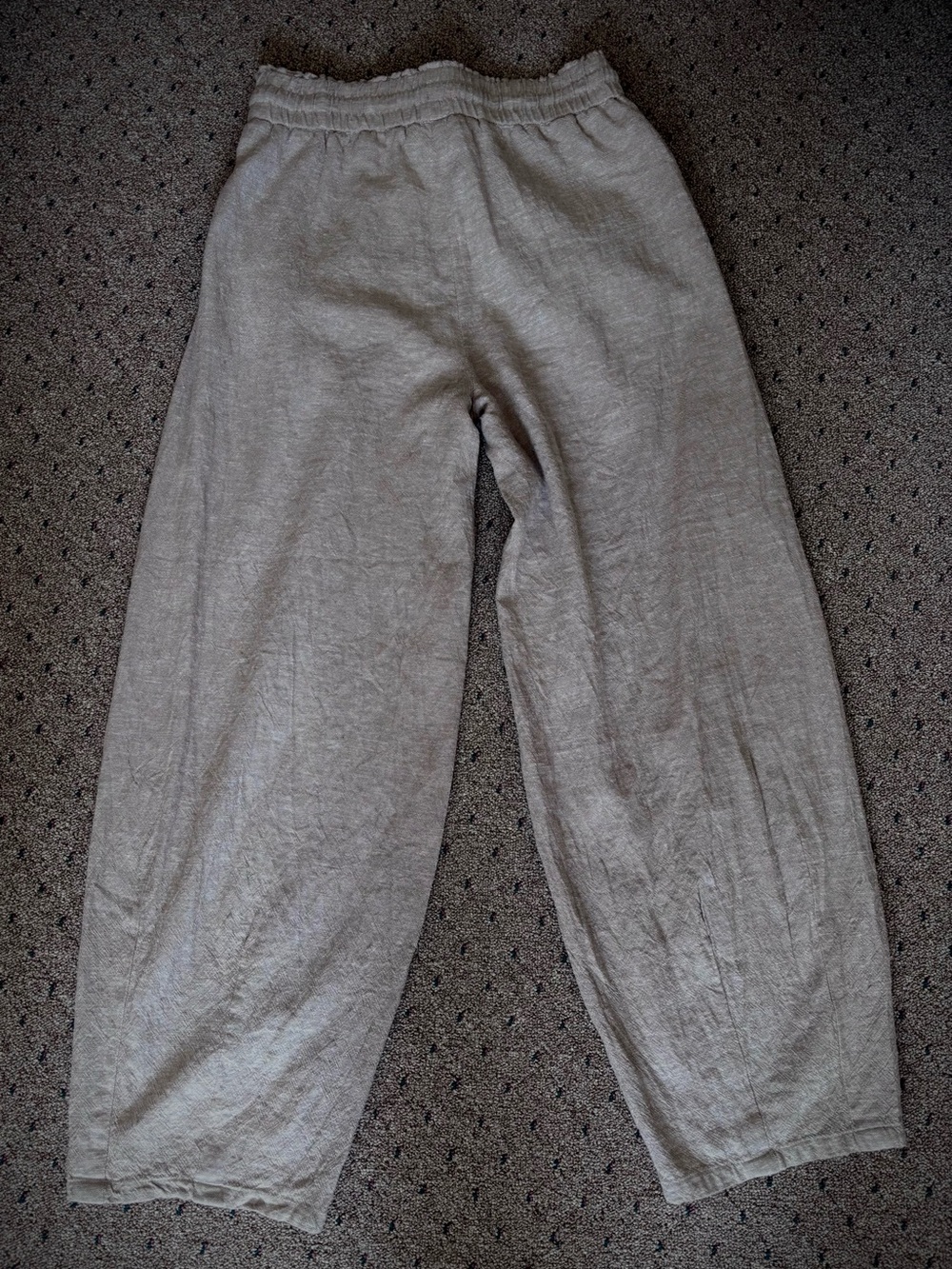 Maison d’ Ame’lie Slight Barrel Leg Linen Pants ✨ - Picture 2 of 5